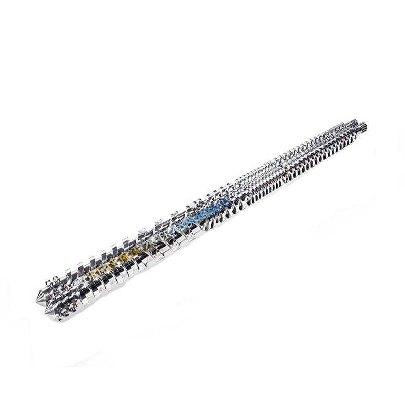 Counter Rotating Parallel  Twin Screw and Barrel